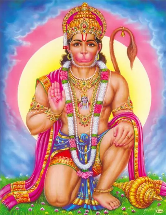 Hanuman настенные картины печать на холсте художественные настенные картины рама. Постеры для домашнего декора с изображением лорда Ханумана - Цвет: PM116