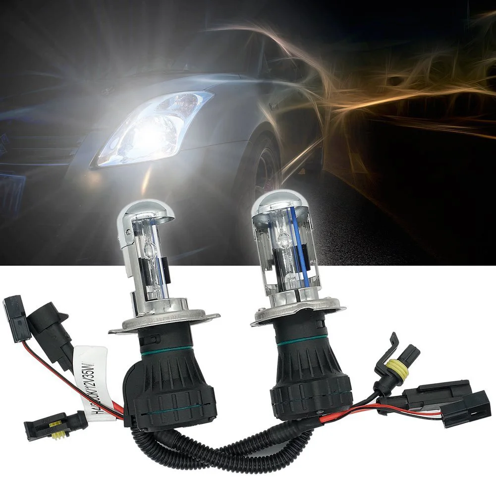 Тонкий балласт 55 Вт H4-3 HID набор ксеноновый свет H4 Биксенон H4 комплект hid Hi/Lo лампы 55 Вт 6000 K 8000 K 4300 K 5000 K 12000 K 3000 K