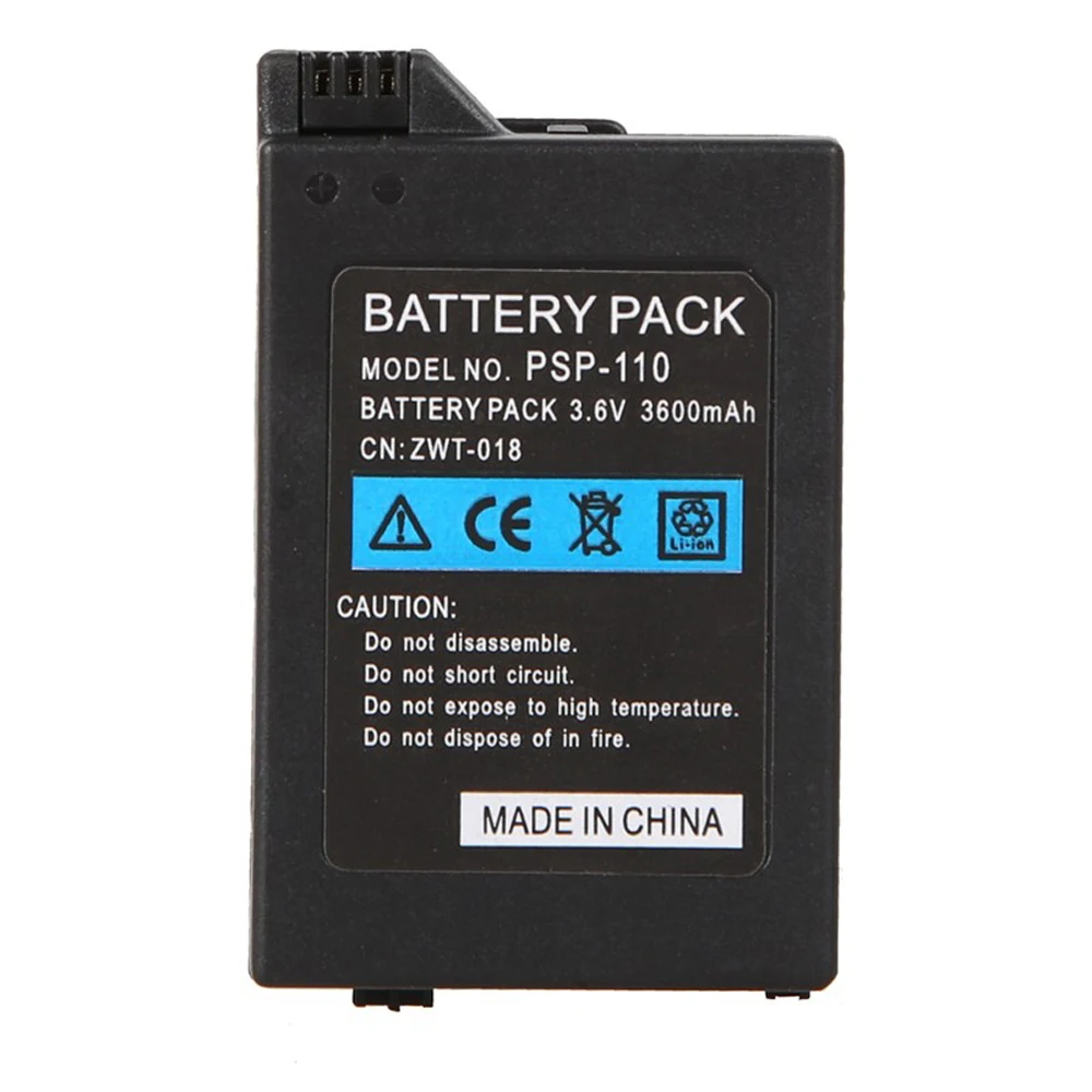 2 шт Высокое качество 3,6 V 3600mAh сменная батарея для sony psp 2000 psp 3000 psp 2000 psp 3000 геймпад аккумуляторы с контроллером
