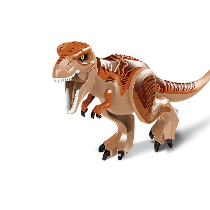 Оригинальный мир Юрского периода тираннозавр рекс строительные блоки динозавр