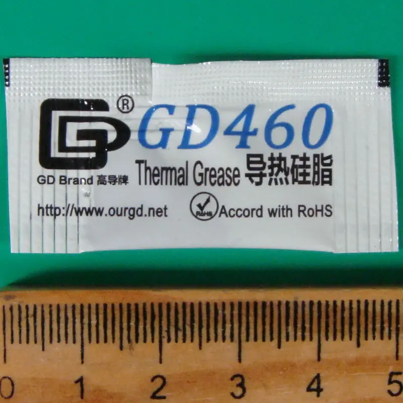 GD бренд Термальность Проводная силиконовая смазка GD460 компаунд 100 шт. чистая Вес 0