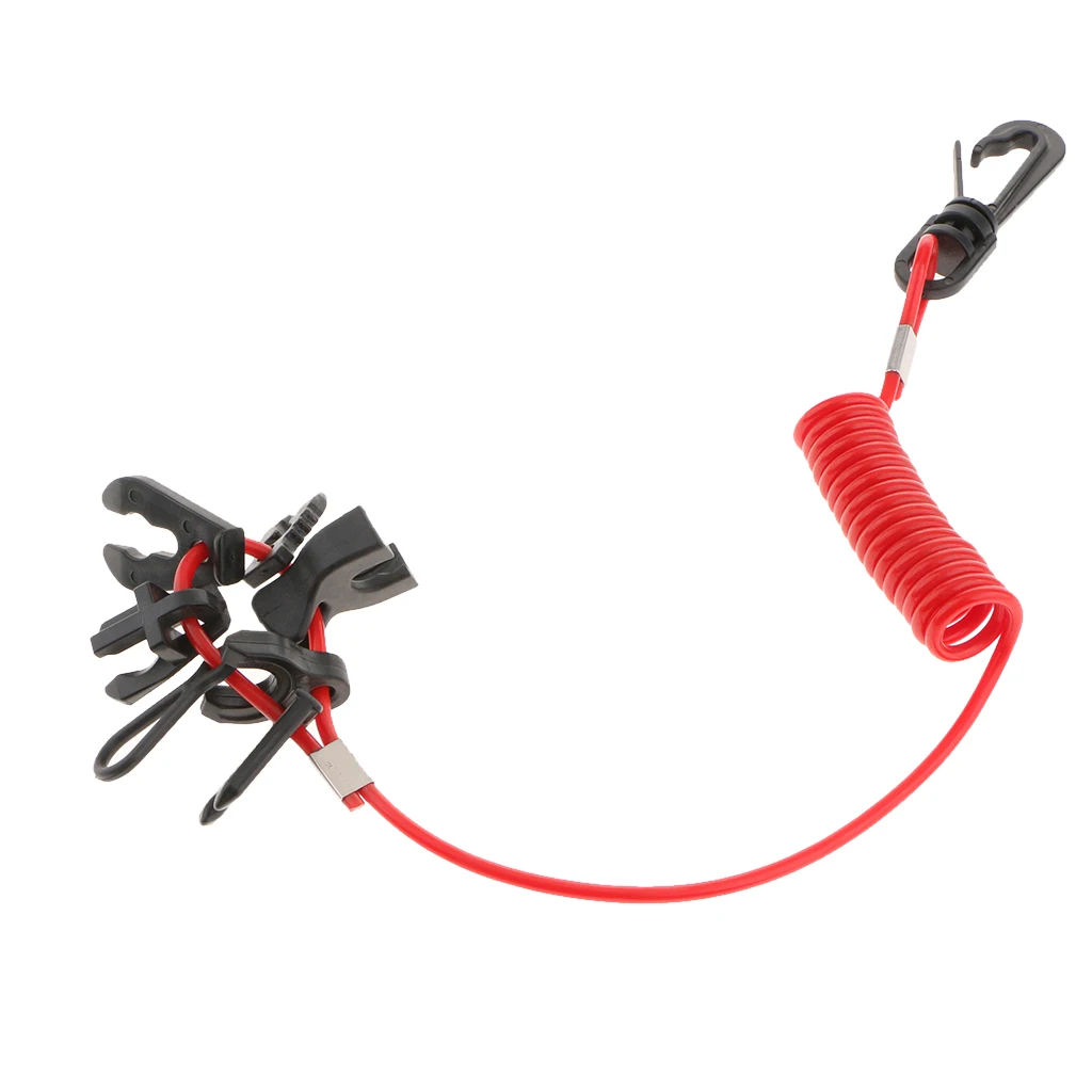 Лодочный подвесной мотор Kill Switch Lanyard Stop Switch& Lanyard для Yamaha Suzuki Tohatsu Honda Nissan лодка аксессуары морской