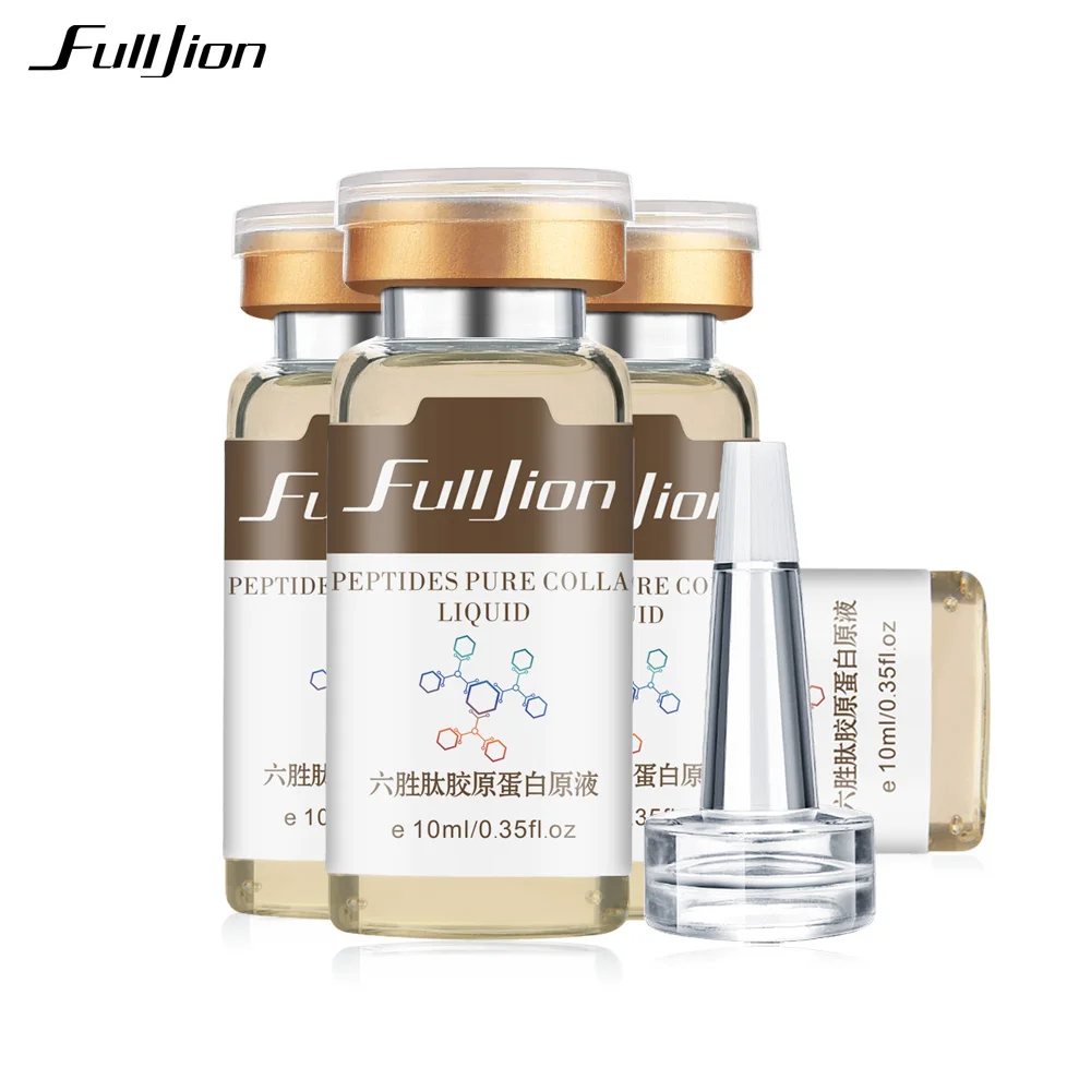 Fulljion 6 пептидов чистый коллагеновый протеин жидкая Антивозрастная эссенция