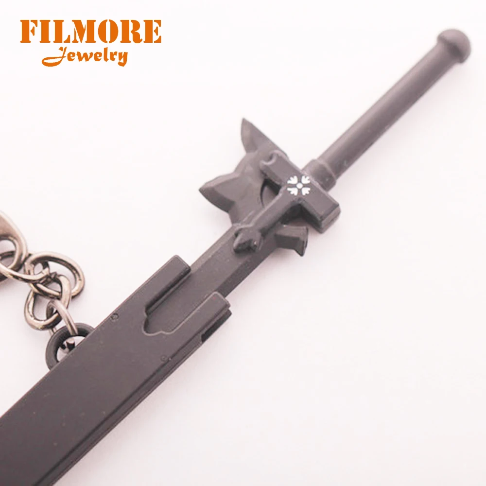 Брелок для ключей Filmore Sword Art Online изображение меча и ножны элуцидатора Сан киригая
