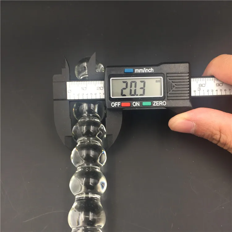 2 шт./лот вибратор и длинный Кристальный стеклянный анальный симулятор пениса