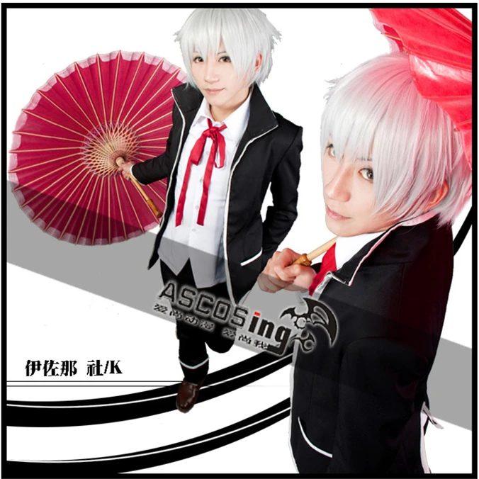

Anime K Yashiro Isana cos school uniform daily dressing cosplay costume Halloween costume
