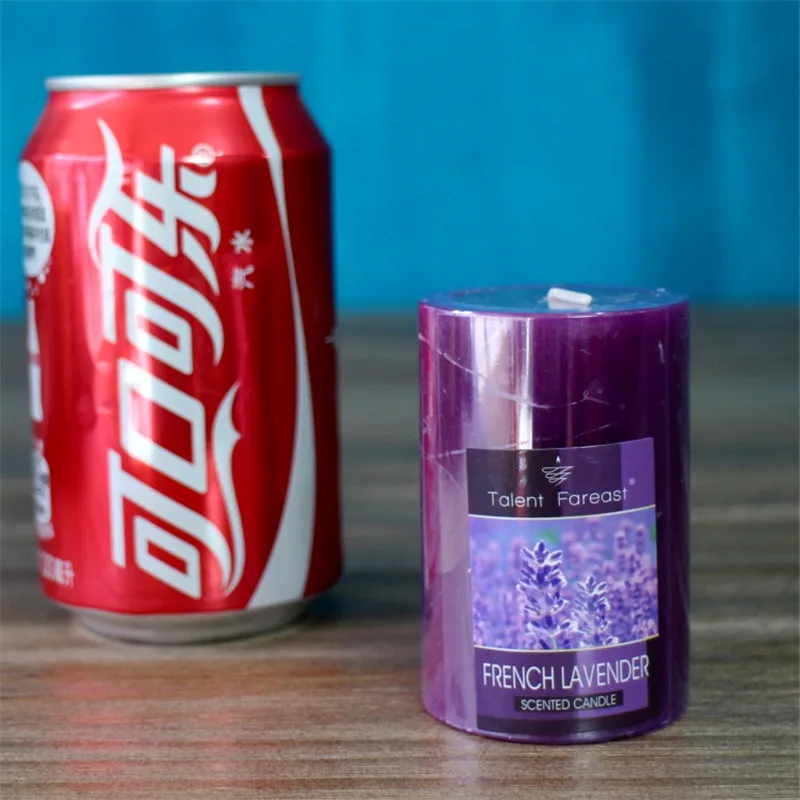 5x7.5cm Purple Декоративные свечи Mariage Bougies Et Chandelles Velas Парфюмерия день рождения для свадеб букеты ароматические свечи JKK090 - Цвет: 5x7.5cm Purple