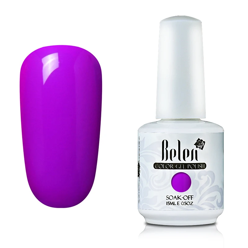 Белен 15 мл отмачиваемый УФ-гель для ногтей Полупостоянный гель цвета УФ