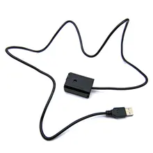 Внешний соединитель постоянного тока источник питания USB адаптер для sony для камеры NEX F3 5 7 SLT-A33 A55 SLT-A35 A7 A6000 A3000 A6300 A5000 RX10