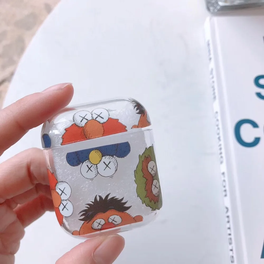 Tide бренд Sesame уличная Силиконовая Bluetooth беспроводная гарнитура Набор для AirPods защитный чехол Аксессуары для Apple зарядная коробка