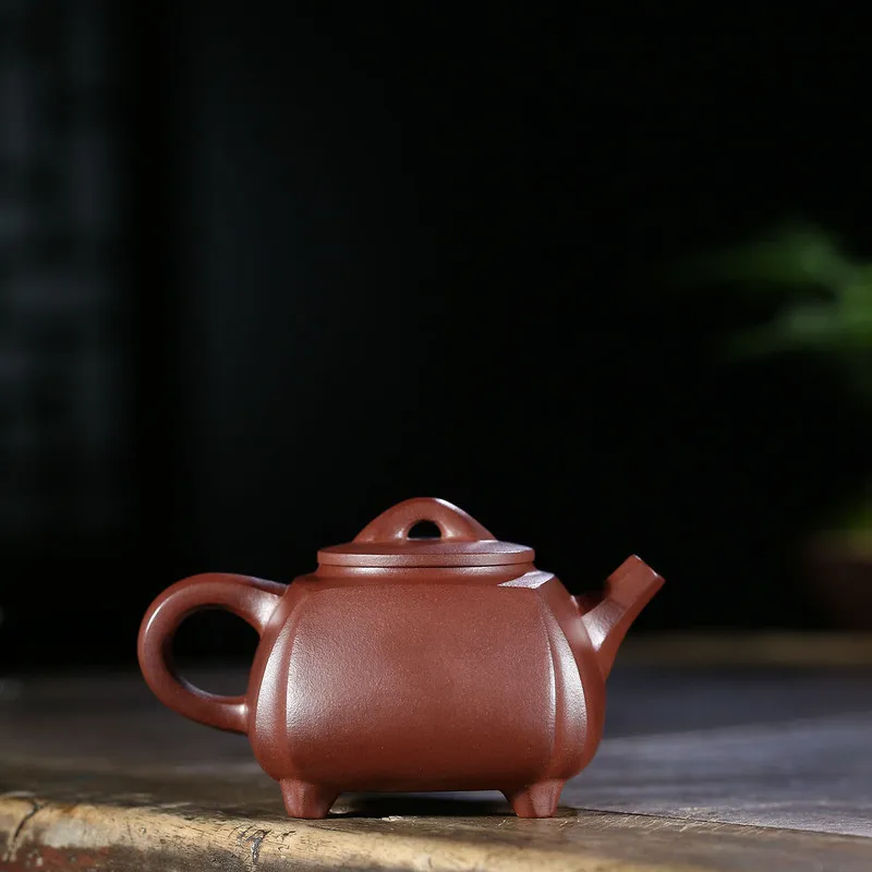 Ручная работа квадратный горшок для рисования Kungfu Teaware домашний заварник из