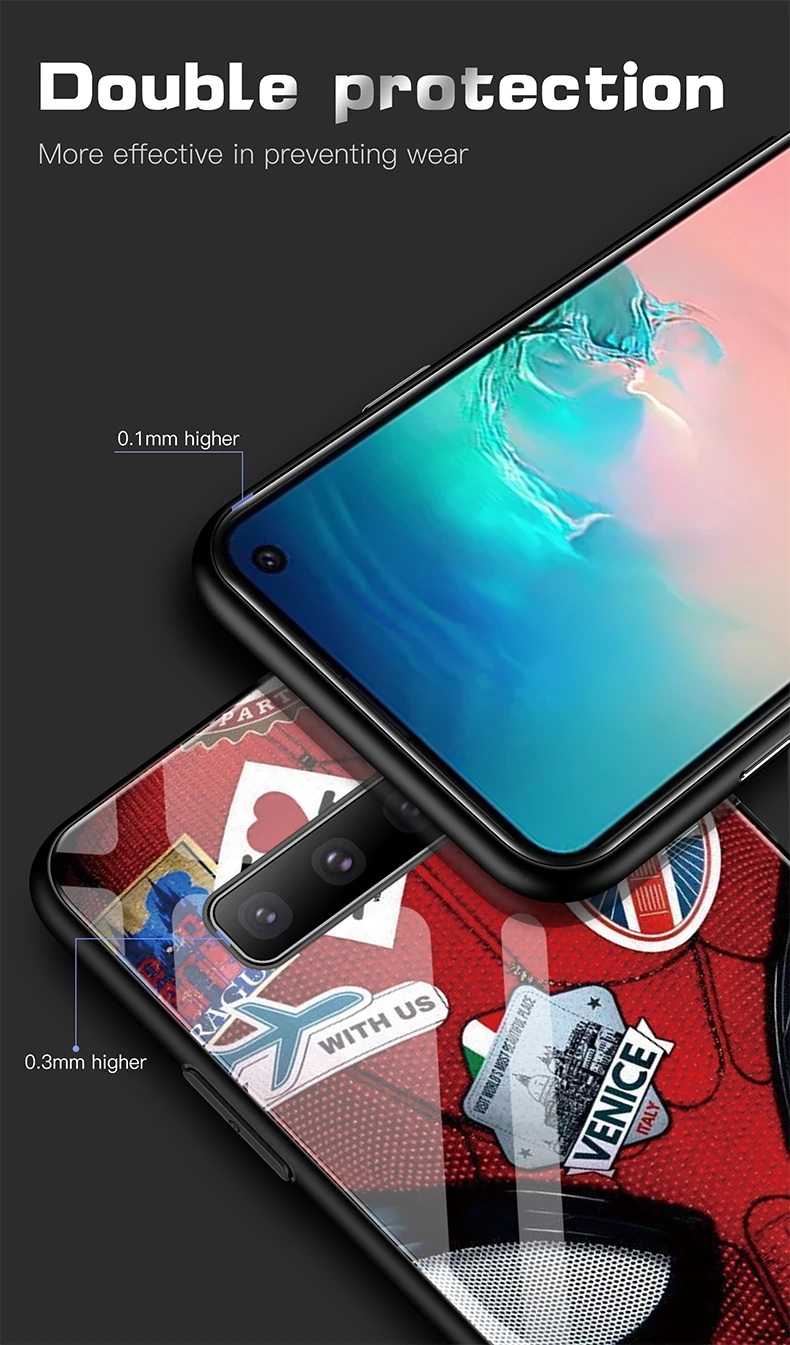 Чехол из закаленного стекла Marvel с человеком-пауком для samsung Galaxy S10 e 5G S8 S9 Plus Note 8 9 10 Pro, чехол для телефона с изображением Мстителей