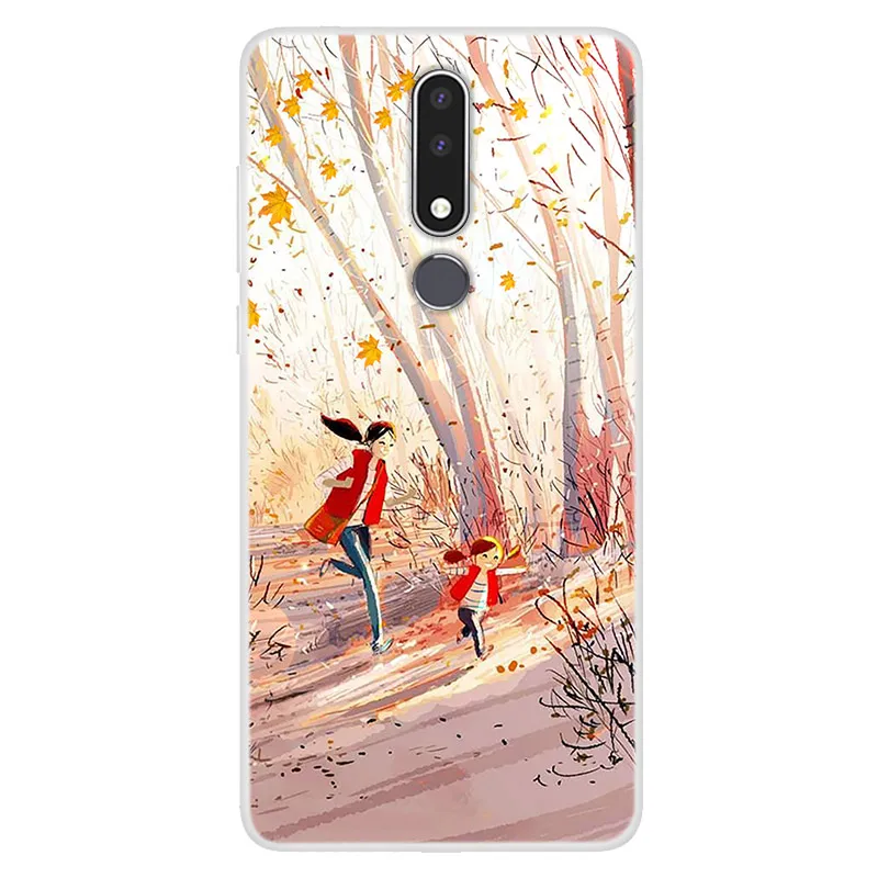 Для Nokia 3,2 4,2 2,2 7,1 7,2 силиконовый чехол ТПУ мягкий чехол на заднюю панель телефона чехол бампер для Nokia 3,2 чехол для Nokia 8,1 1 плюс