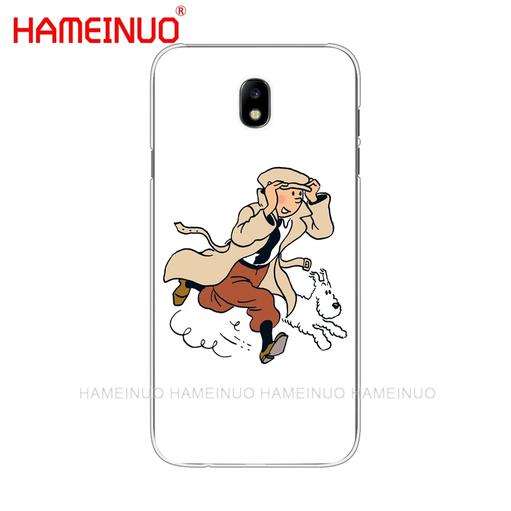 HAMEINUO Приключения Тинтин чехол для телефона Samsung Galaxy J3 J5 J7 2017 J527 J727 J327 J330 J530 J730 PRO |