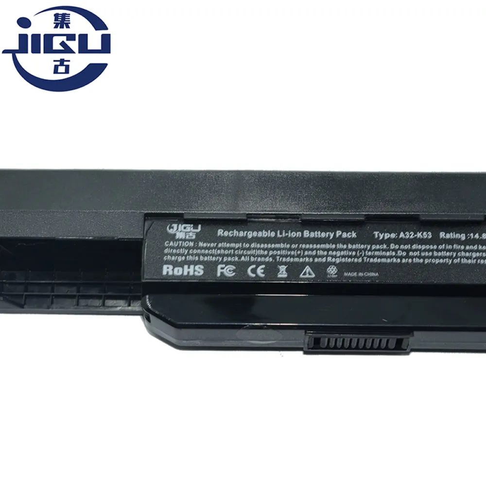 Аккумулятор для ноутбука JIGU 4 ячейки ASUS X54H X53U X53S X53SV X84 X54 X43 A43 A53 K43 K53U K53T K53SV K53S K53E K53J