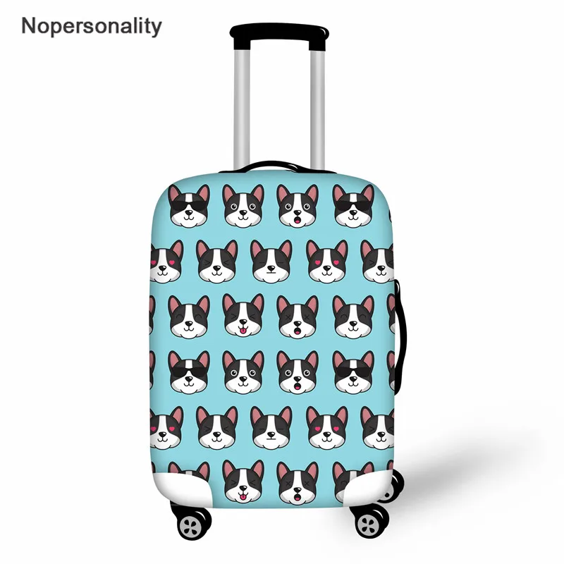 XM2770 Nopersonality Basenji, чехол для багажа, эластичный, устойчивый к царапинам, Дорожный чемодан, защитный комплект чехлов для 18-30 дюймов - Цвет: XM2770
