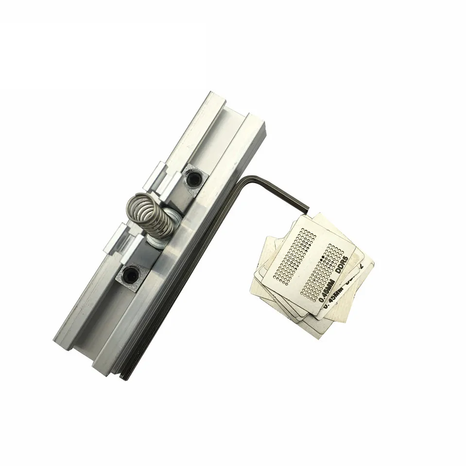 Высококачественный полный набор трафаретов для реболлинга BGA 12 шт./лот