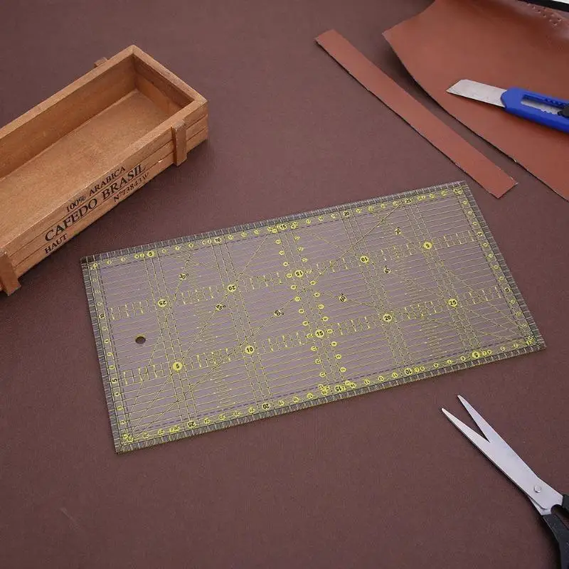 Режущая линейка многоцелевая Лоскутная тканевая стеганая Diy дизайн одежды для