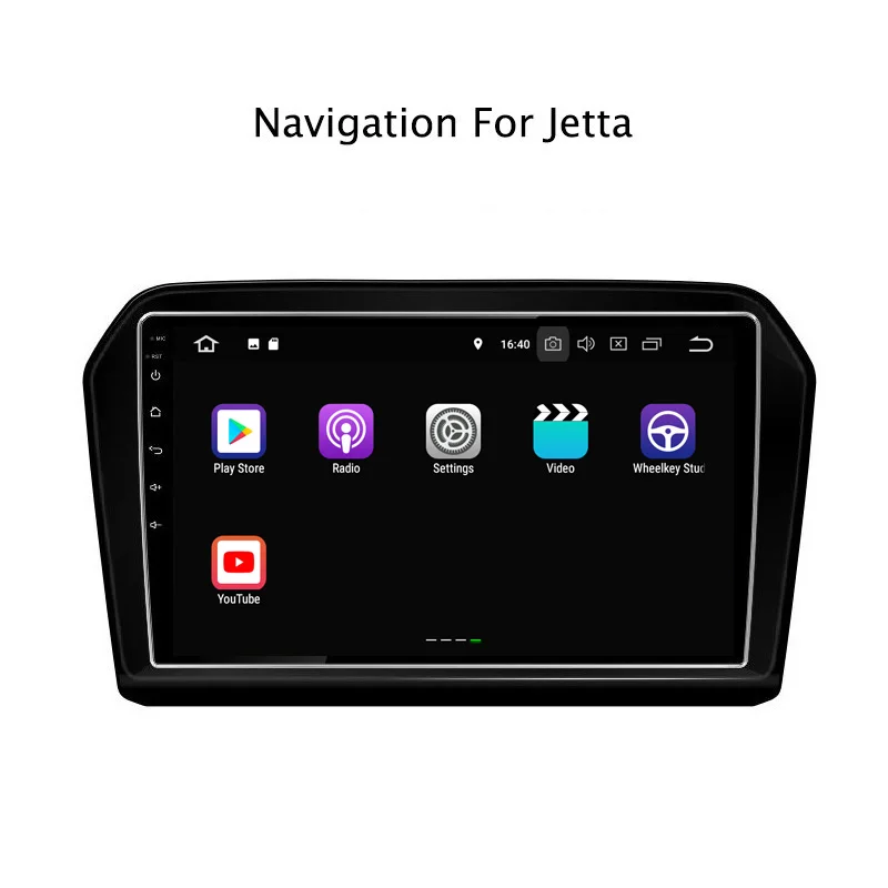9 &quot2G ram 16G rom Android 8 1 автомобильный DVD мультимедийный плеер для VW Jetta 2013-2017 gps