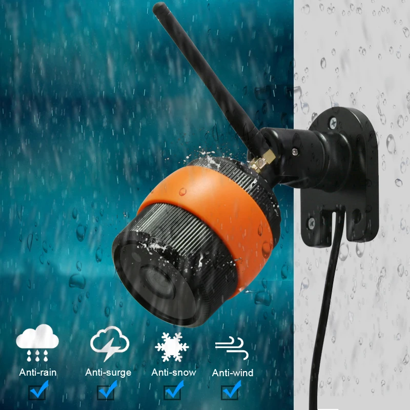 LEF 960P цилиндрическая IP камера уличная Водонепроницаемая видеонаблюдения wifi