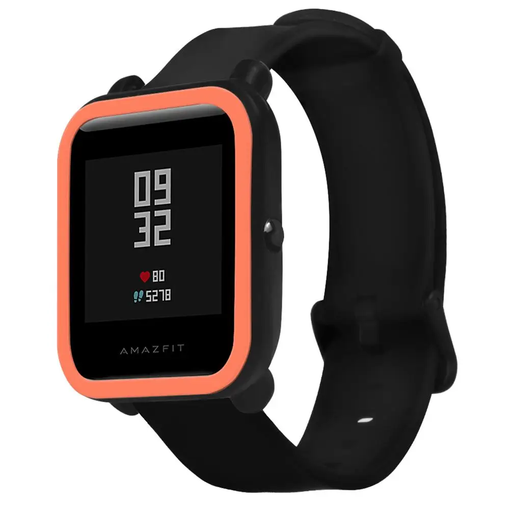Мягкий ТПУ защитный силиконовый чехол для Huami Amazfit Bip Молодежные Часы SmartWatch Watachband