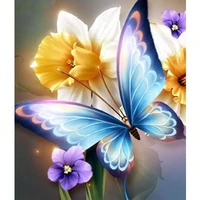 souvenir gifts flowers and butterflies home decor diamond embroidery painting by number cross stitch needlework diamond mosaic