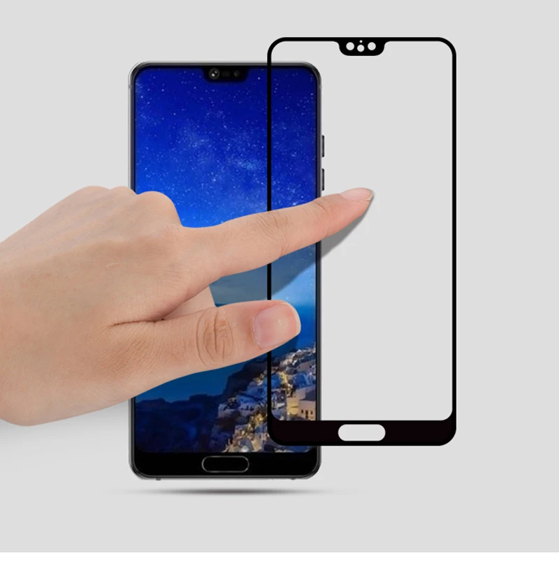 Закаленное стекло для Huawei P20 pro 2 шт. Защита экрана Lite Защитное P20Lite с полным