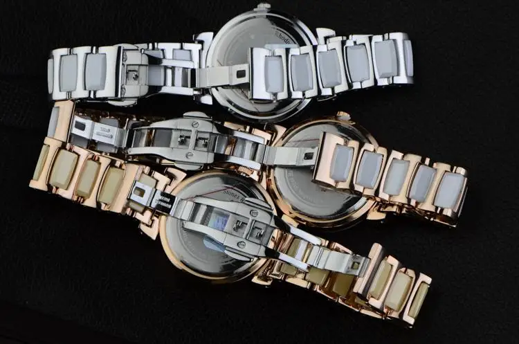 

MELISSA Women Elegant Ceramic Bracelet Watches Quartz Roman Business Statement Wristwatch Fashion Dress Relogio Montre femme
