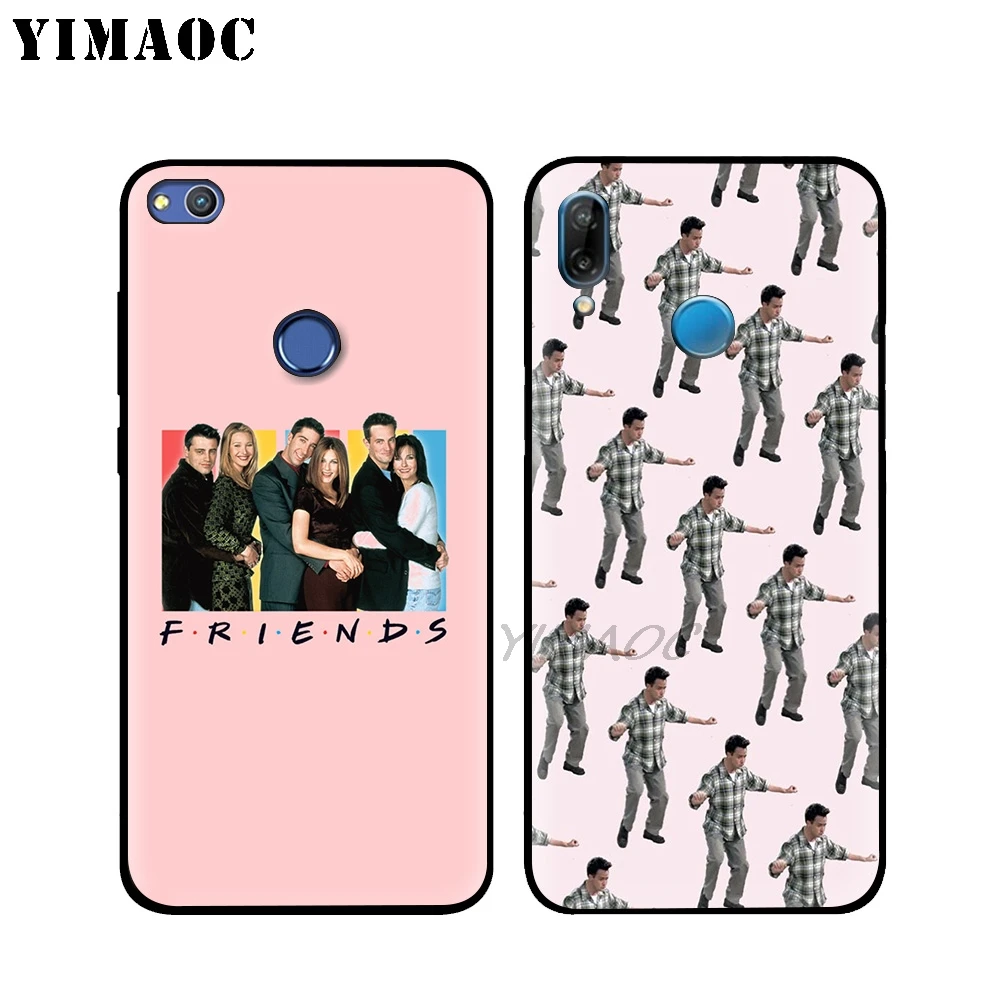 YIMAOC Friends Tv Show Funny Soft Case for Huawei Honor Mate 20 9X Note 10 Pro 8X 8 6A 7A 7X 7C Y9 Y7 Y6 Prime 2018 2017 View |