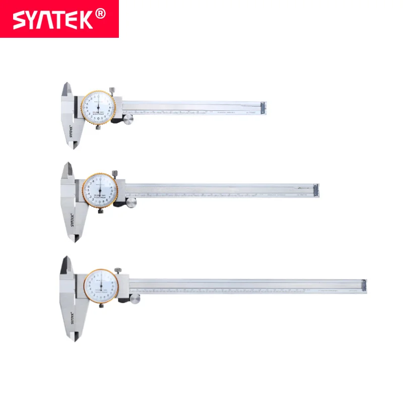 Syntek 0 150 микрометр измерительный прибор штангенциркуль с циферблатом