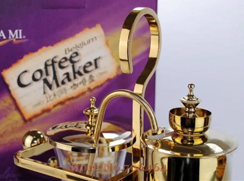 2 4 чашки бельгийский Королевский пивоваренный сифон кофе машина баланс с