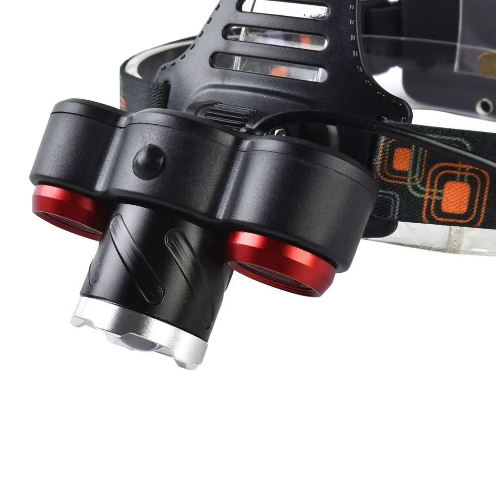 AloneFire HP93 T6 Zoomable headlamp zoom camping light led Rechargeable Headlamp CREE XM-L + 2*LTS 6000 Lumens Flashlight | Лампы и