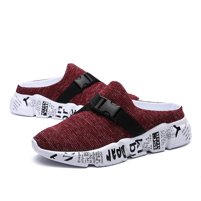 Шлепанцы Lizeruee мужские пляжные сланцы летние тапочки большие размеры 39 46|Тапочки|