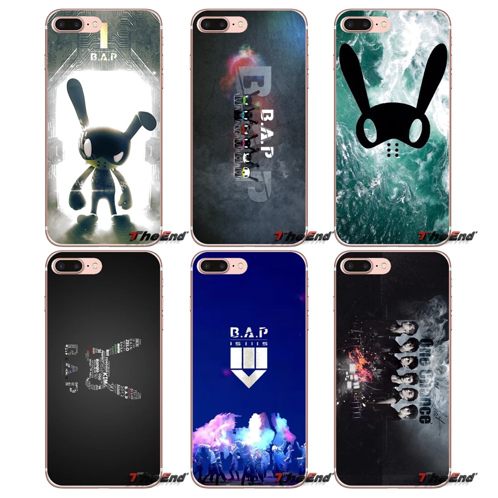 Чехол для телефона Kpop Bap B.A.P мальчиков Samsung Galaxy S2 S3 S4 S5 MINI S6 S7 edge S8 S9 Plus Note 2 3 4 5