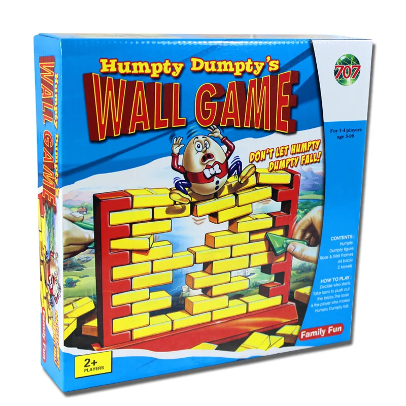 Стена разрушить игра Humpty Dumpty стена смешная настольная игра интеллектуальная интерактивная игра семьи для детей приколы, розыгрышки