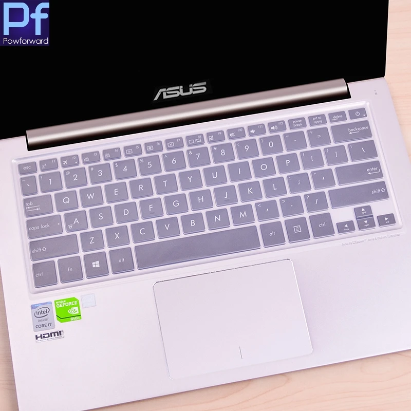 Силиконовый защитный чехол для клавиатуры Asus U4000U U4000UF U4100 UX42V U410 U4100UN U4000UQ7200 UX430UN