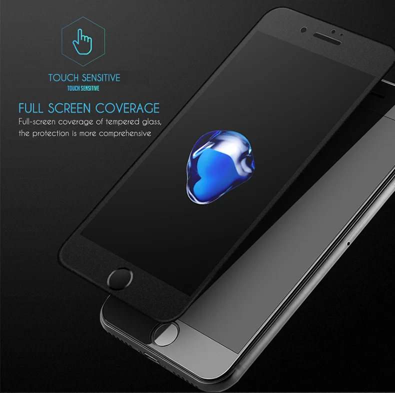 6D полное покрытие Защитное стекло для iphone 6 7 6s 8 plus X стекло на iphone 7 6s 8 X XS MAX XR защита экрана iphone 7 стекло