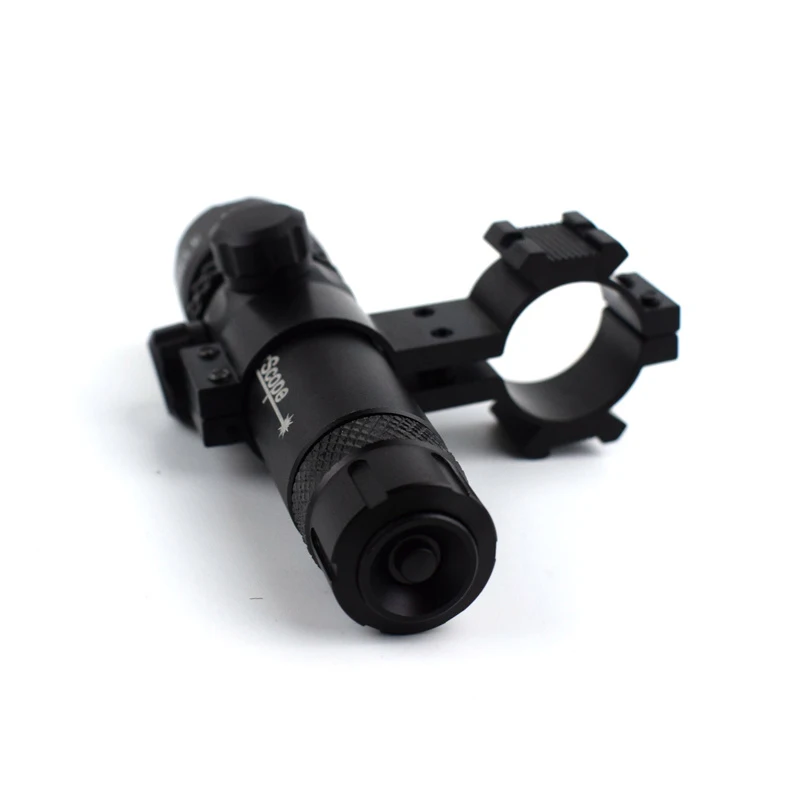 Тактический красный лазерный прицел 5 мВт для винтовки целеуказатель прицела 20