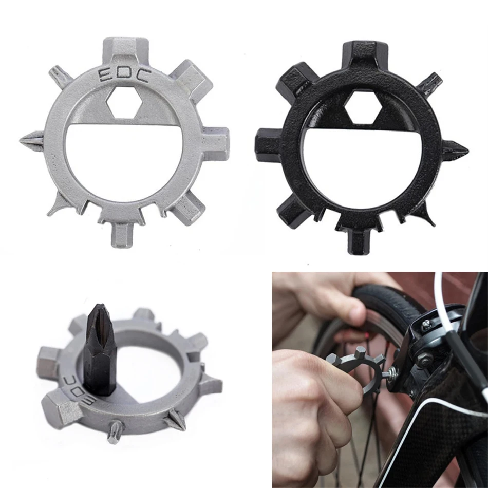 Многофункциональный инструмент, отвертка, портативный ручной инструмент для ремонта велосипедов, многофункциональный инструмент, отвертка, шестигранный ключ, кольцевой инструмент, карманные инструменты Многофункциональный инструмент, отвертка, портативный ручной инструмент для ремонта велосипедов, многофункциональный инструмент, отвертка, шестигранный ключ, кольцевой инструмент, карманные инструменты