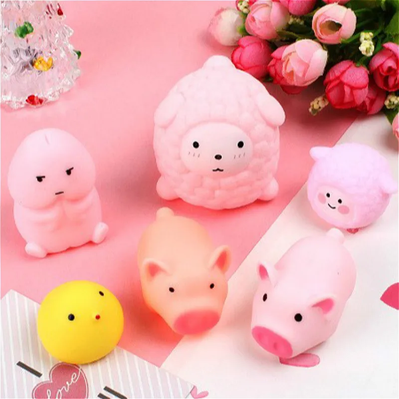 1pcs Novel Squeeze Toy Novelty Funny Animal Toys Party Favors Supplies Stress Relief Gift | Игрушки и хобби