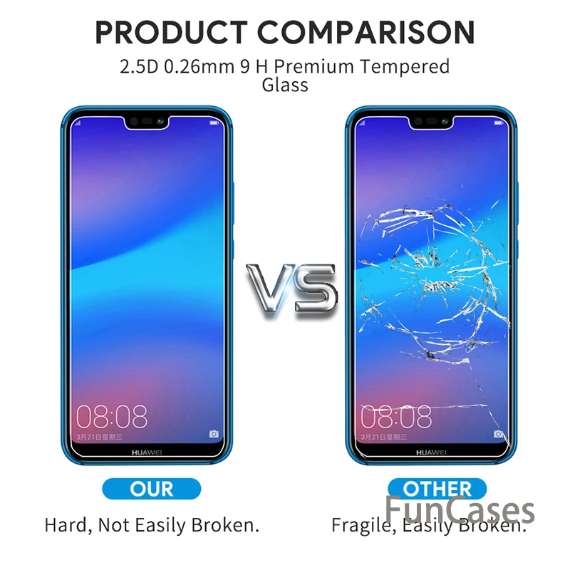 Протектор экрана из закаленного стекла для Huawei P20Pro Nova3 Mate8 Mate20 P9Plus Mate10 Mate10Lite Mate10Pro