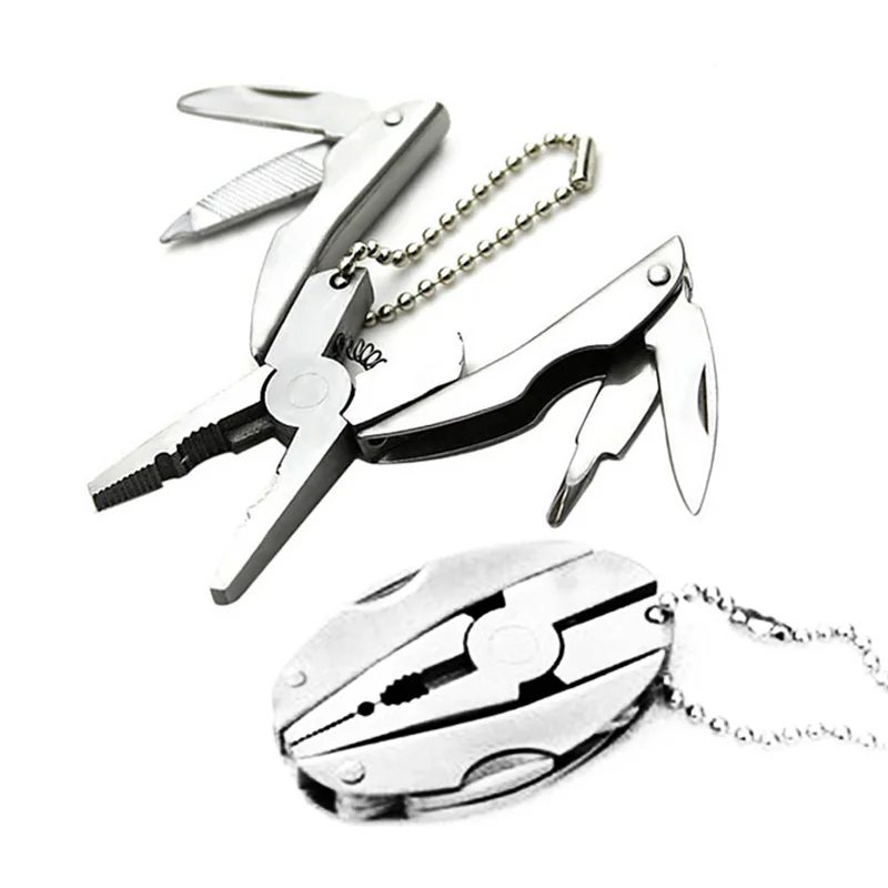Портативные многофункциональные складные карманные инструменты плоскогубцы