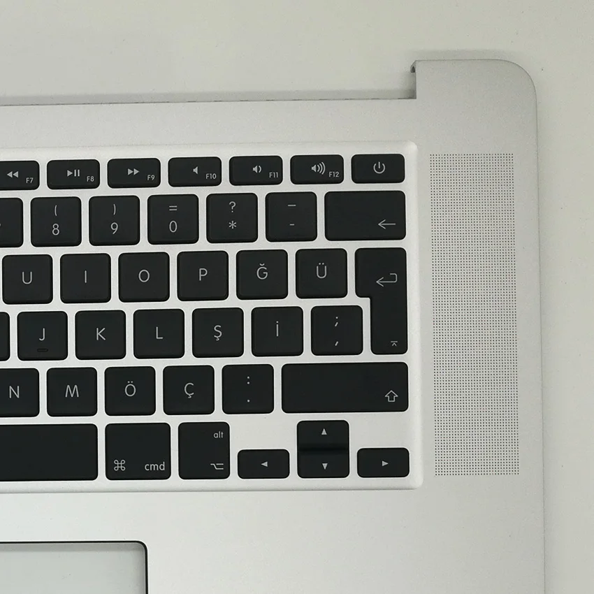 Новый чехол с турецкой клавиатурой подсветкой для MacBook Pro 15 &quotRetina A1398 подставка