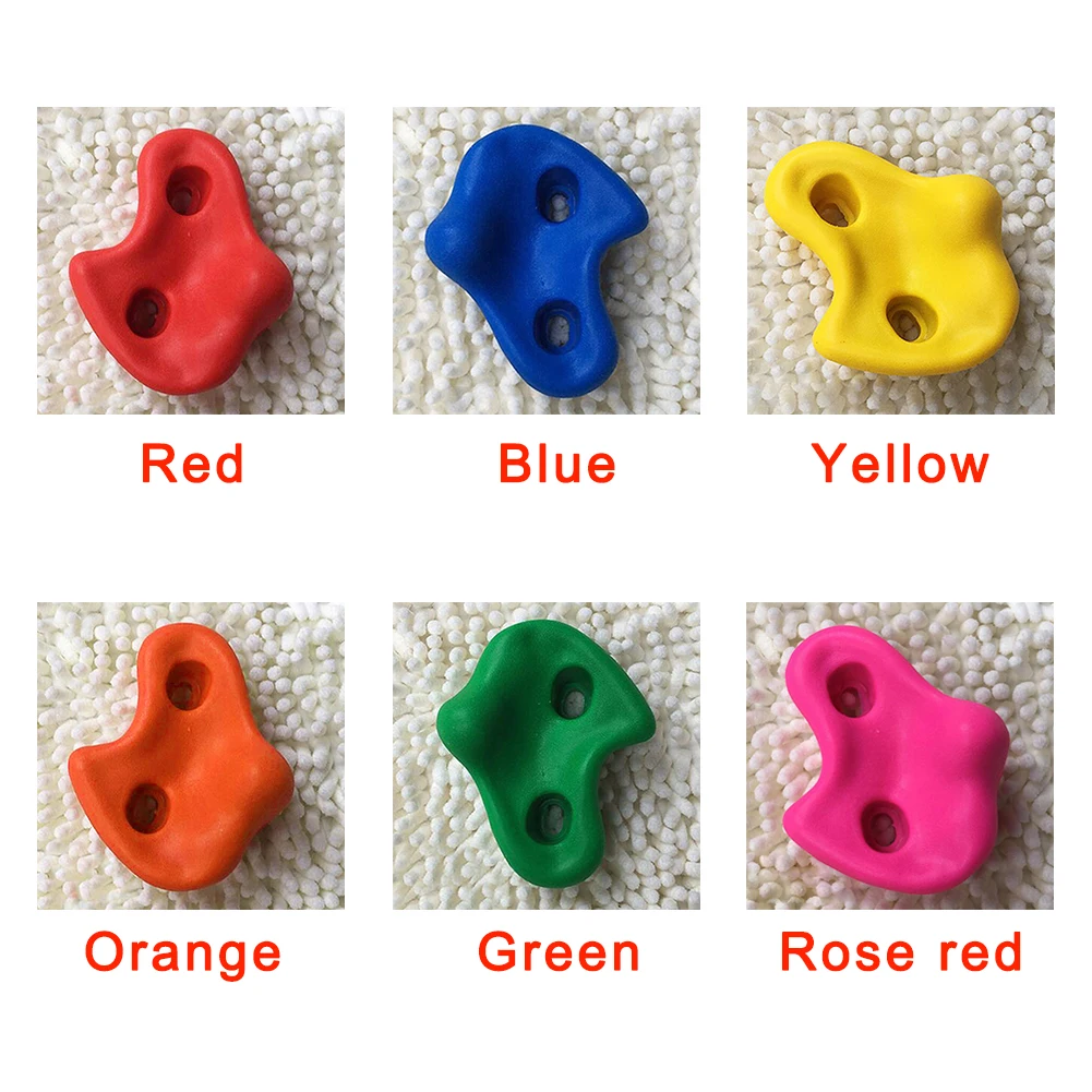 Новые детские скалолазание на стену ручной держатель с винт для металлических