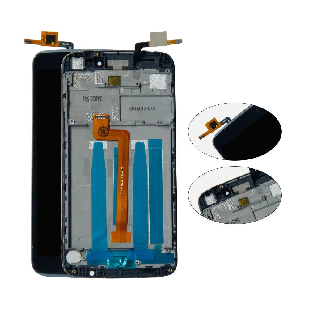 Для Alcatel One Touch Idol 3 5 6045 OT 6045K 6045Y ЖК дисплей Экран дигитайзер для сборки с корпусом