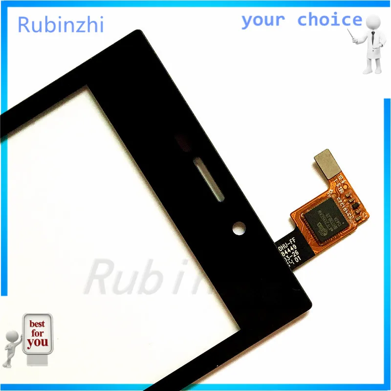 Сенсорный экран RUBINZHI мобильный телефон для Zera F rev.S сенсорный переднее стекло