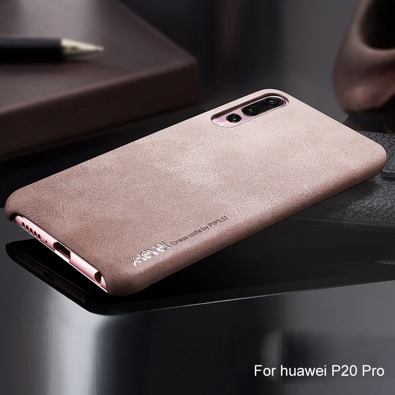 Для huawei P20 P20 Pro Чехол для телефона X-level Роскошный Ретро кожаный тонкий защитный чехол для HuaweP20 P20 Pro Чехол Fundas