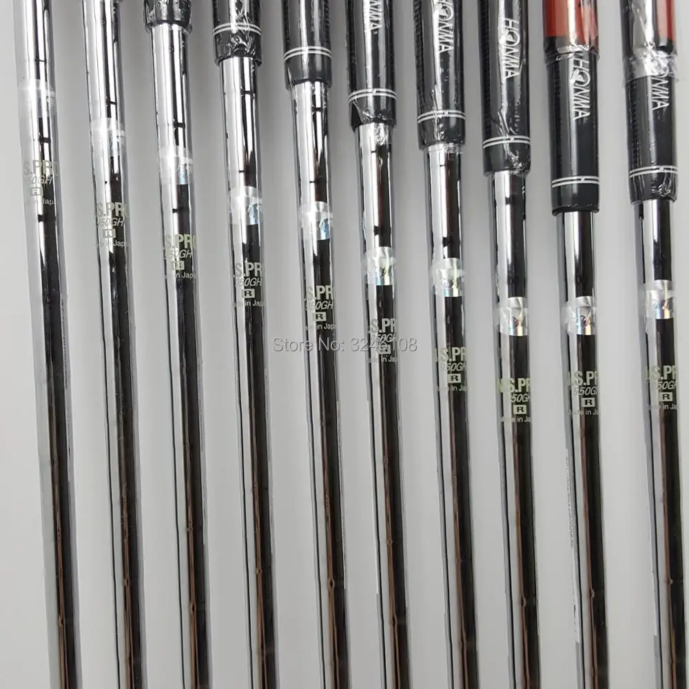 Набор утюгов для гольфа HONMA Tour World TW737p железная группа 4-10 Вт(10 шт.) черная головка стальной вал R/S