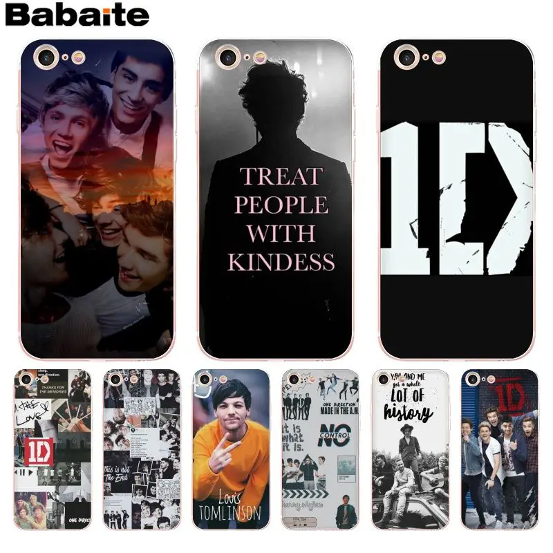 Роскошный высококачественный защитный чехол для телефона Babaite One Direction Diy iPhone 8 7 6 6S