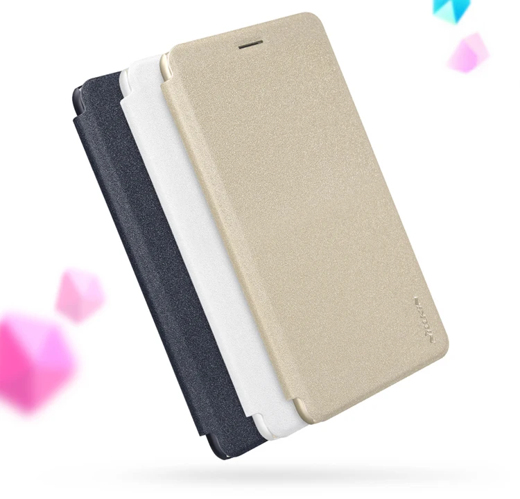 Nillkin Sparkle Series флип ультра тонкий кожаный чехол Shell для Xiaomi MAX2 (6.44 inch)|shell cover|flip coverxiaomi